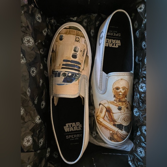 Sperry CLOUD S/O DROIDS WHT/MULT - Picture 1 of 2